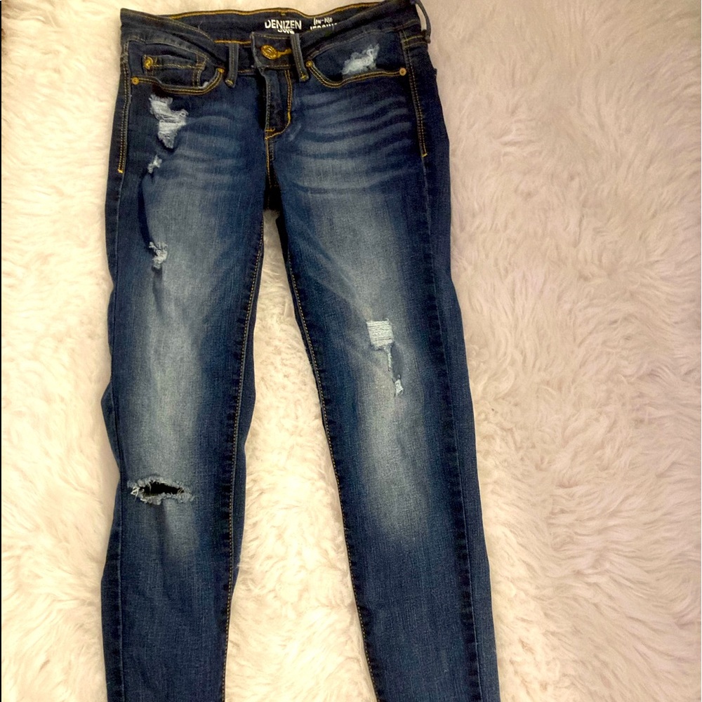 LEVIS DENIZEN stretch jegging with character
